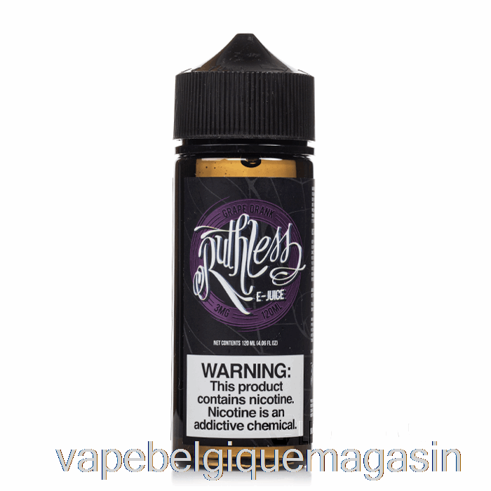 Vape Jetable Boisson Au Raisin - Vapeur Impitoyable - 120ml 3mg